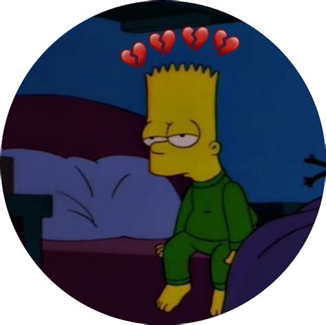 Download Bart Character Fictional Sadness Simpson Cartoon Depression Hq