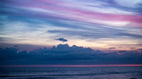 1366x768 Beach Clouds Ocean Sky 1366x768 Resolution Hd 4k Wallpapers