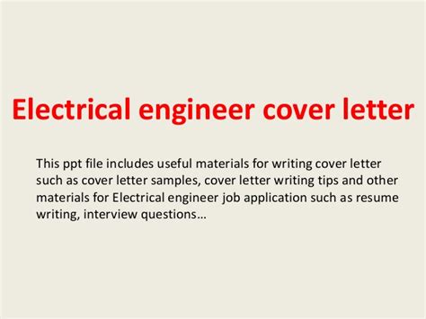 Sample cover letter electrical engineer, fresh electrical engineer electrical engineer cover letter. Electrical engineer cover letter