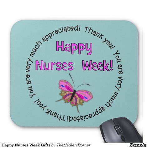 Happy Nurses Week Gifts Mouse Pad | Zazzle.com in 2021 | Nurses week ...