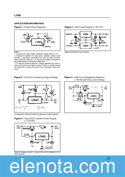 L7915CV Datasheet PDF 113 KB STMicroelectronics Pobierz Z Elenota Pl