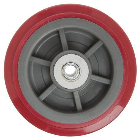 Red Polyurethane Replacement Wheel 6dia