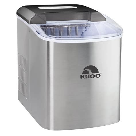 Igloo 26 Lb Countertop Ice Maker Iceb26ss Stainless Steel