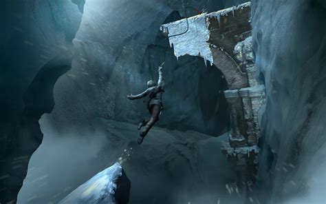 Lara Croft Rise of The Tomb Raider In Game 1440 x 900 widescreen Wallpaper