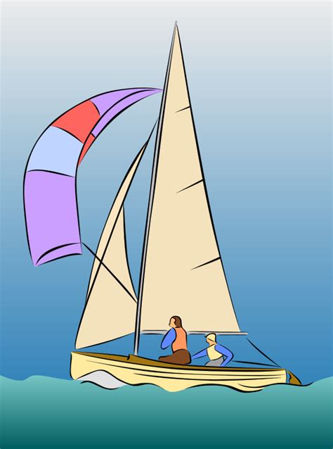 Free Clipart Sailing Dinghy Geraldg