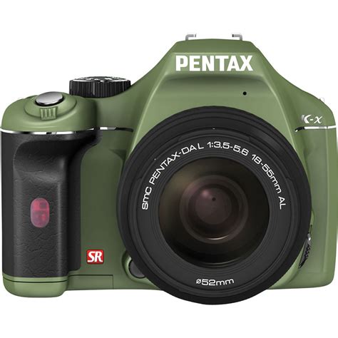 Pentax Pentax K X Digital Slr With 18 55mm Zoom Lens 16319 Bandh