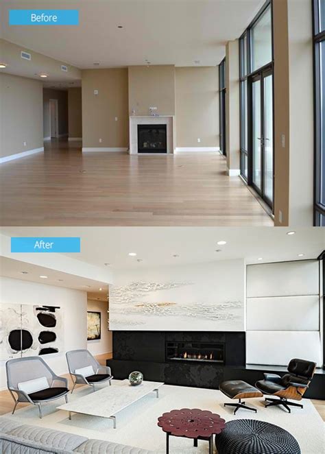 Livingroom Before And After Home Designs