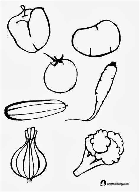 Pomeduk Kolorowanka Warzywa