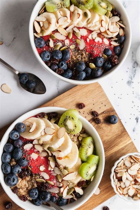 Berry Licious Overnight Oats Bowls Recipe Healthy Breakfast Oat