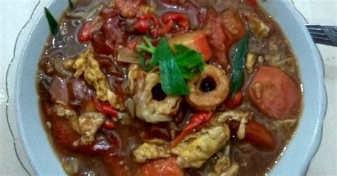 Ada seblak ceker, seblak mi, seblak makaroni, seblak cilok, seblak bakso, seblak tutut, seblak langkah: 1.110 resep seblak seafood enak dan sederhana - Cookpad