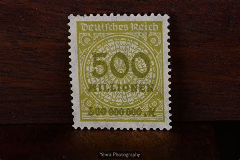 500 Million Mark German Stamp