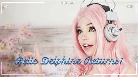 Belle Delphine Returns To The Internet Youtube