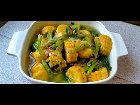 Sup sayur merupakan sejenis hidangan yang terkenal dengan khasiatnya. Sup Sayur Campur Dengan Tauhu Telur - YouTube