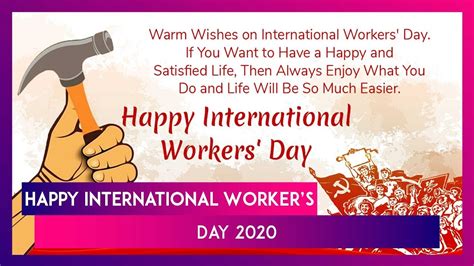 happy international workers day 2020 wishes send labour day greetings and whatsapp messages on