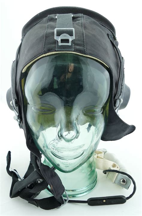 Original Pilot Leather Summer Helmet Soviet Russian Air Force Migsu