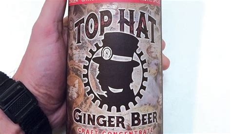 Top Hat Ginger Beer A Review Moon Platoon The Art And Design Of