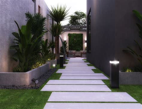 Landscape Villa Design On Behance
