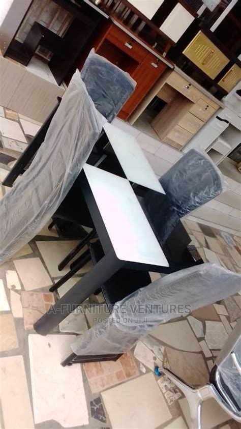 four chair dining table in kaneshie furniture a furniture ventures gh