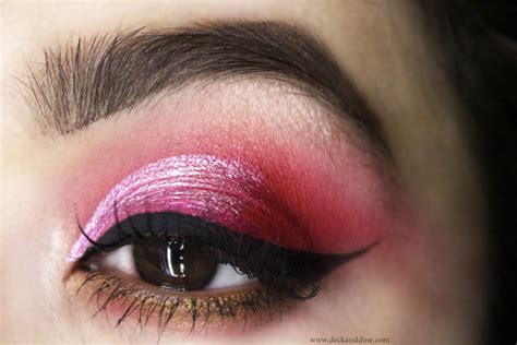 Valentines Day Easy And Quick Pink Half Cut Crease Makeup Tutorial