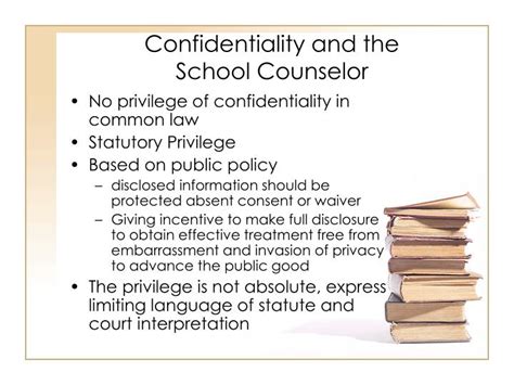 Ppt Privacy Confidentiality And Duty To Warn In School Guidance