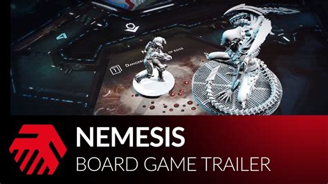 Characters included in the base game are captain, pilot, scout, scientist and soldier. Nemesis Board Game Trailer by Hexy Studio - YouTube