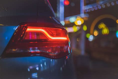 Action Automotive Blur Bokeh Car City City Lights Close Up