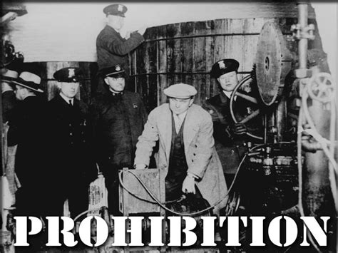 Ppt Prohibition Powerpoint Presentation Free Download Id1838185