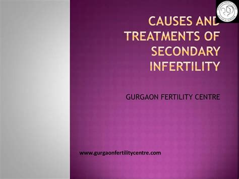 Ppt Causes And Treatments Of Secondary Infertility Powerpoint Presentation Id7204225