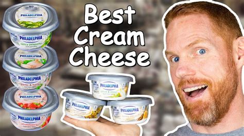 Whats The Best Cream Cheese Flavor Taste Test Youtube