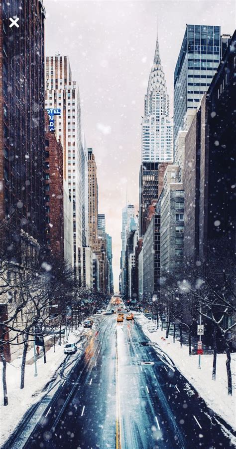 High Resolution New York City Winter Wallpaper My Llenaviveca