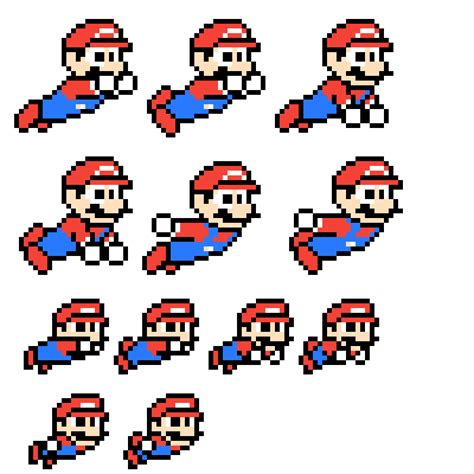 Super Mario Sprites Mm Style By Somecat01