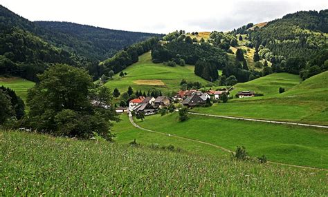 Village Of Praeg Black Forest Germany Modified