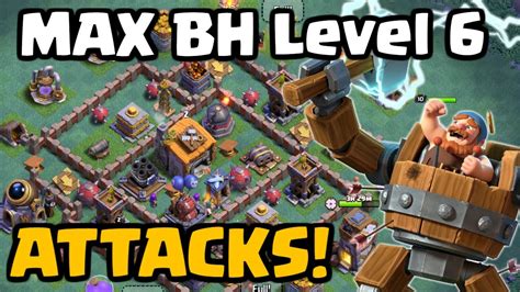 New coc bh6 builder base tips for battle. Builder Hall Level 6 Attacks! Clash of Clans Night Witch ...