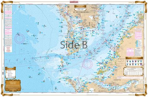 Coverage Of Tampa Bay Area Inshore Fishing Chart 22f