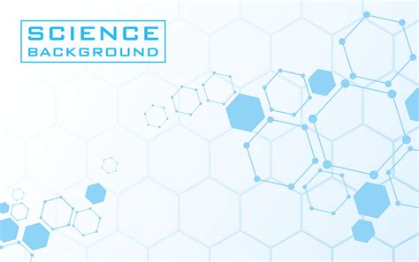 White Science Background With Lines And Structures 1760224 Vector Art