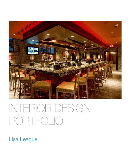 Interior Design Portfolio By Lisa League Blurb Books Canada