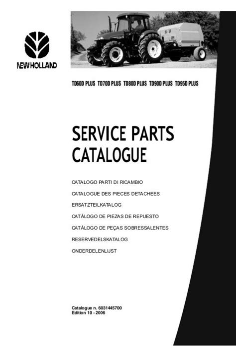New Holland Parts Catalog