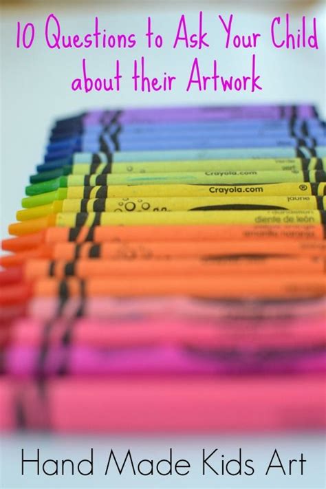 10 Questions To Ask Your Child About Their Art Kids Steam Lab Art