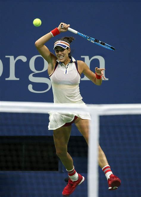 Osaka outlasts muguruza in comeback classic at australian open. GARBINE MUGURUZA at 2017 US Open Tennis Championships 09 ...