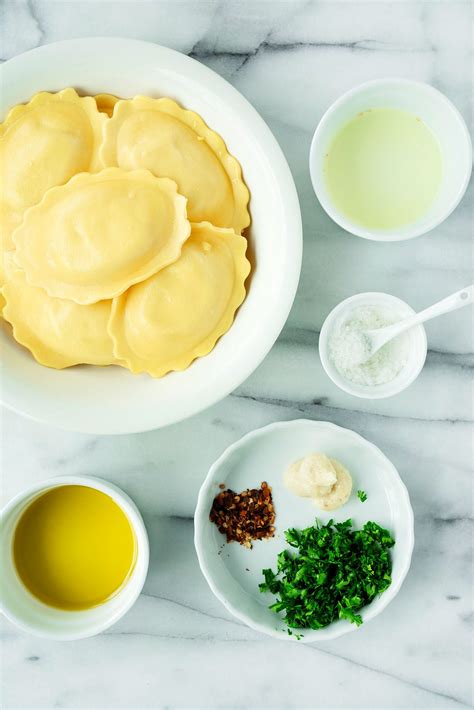 Easy Ravioli With Olive Oil Sauce Recipe Barbara Bakes