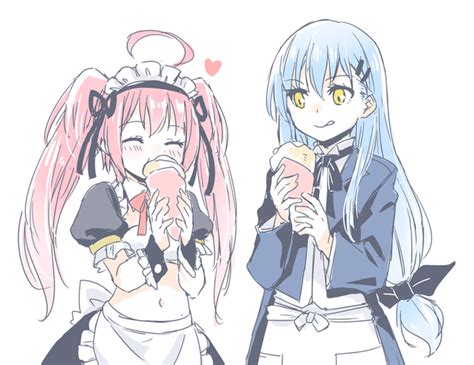 Milim And Rimuru In Maid Outfits Rtenseislime