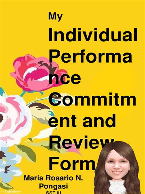 Ipcrf Cover Page Pdf Educational Assessment Lesson Plan