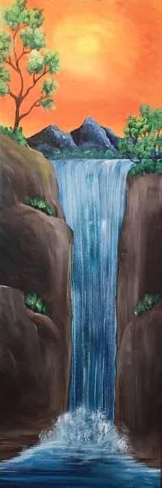 The Magic Of The Internet Waterfall Paintings Painting Art Projects