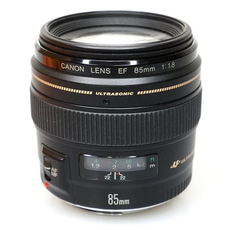 Canon Ef 85mm F18 Usm Interchangeable Lens Review