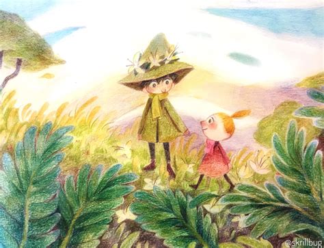 Snufkin And Little My By Fiskki Moomins Know Your Meme