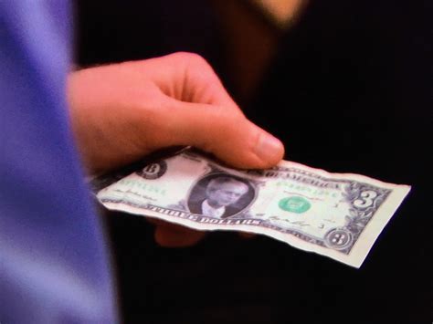 Pretty Sure Thats George W Bush On The 3 Bill That Creed Gives To