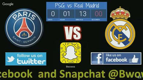 Live Stream Psg Vs Real Madrid Champions League Hd 1080p Live 2110