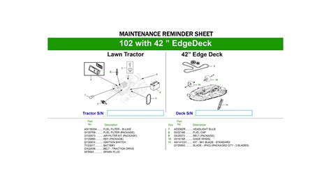 John Deere L110 Parts Diagram Free Wiring Diagram