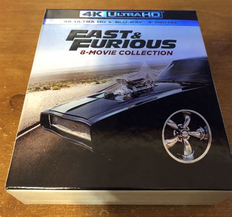 Fast And Furious 8 Movie Collection 4k Uhd Blu Ray 2019 For Sale
