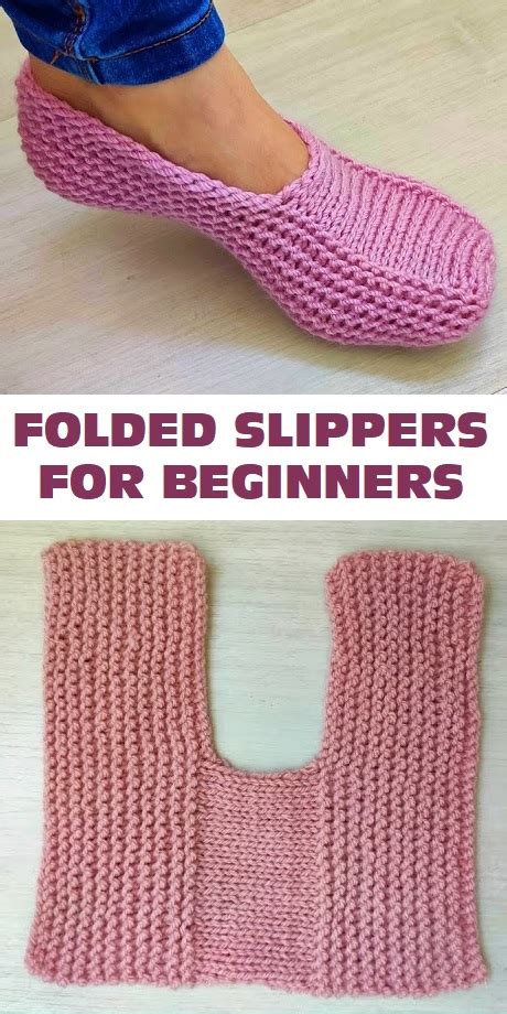 Folded Slippers Free Tutorial Tutorials More